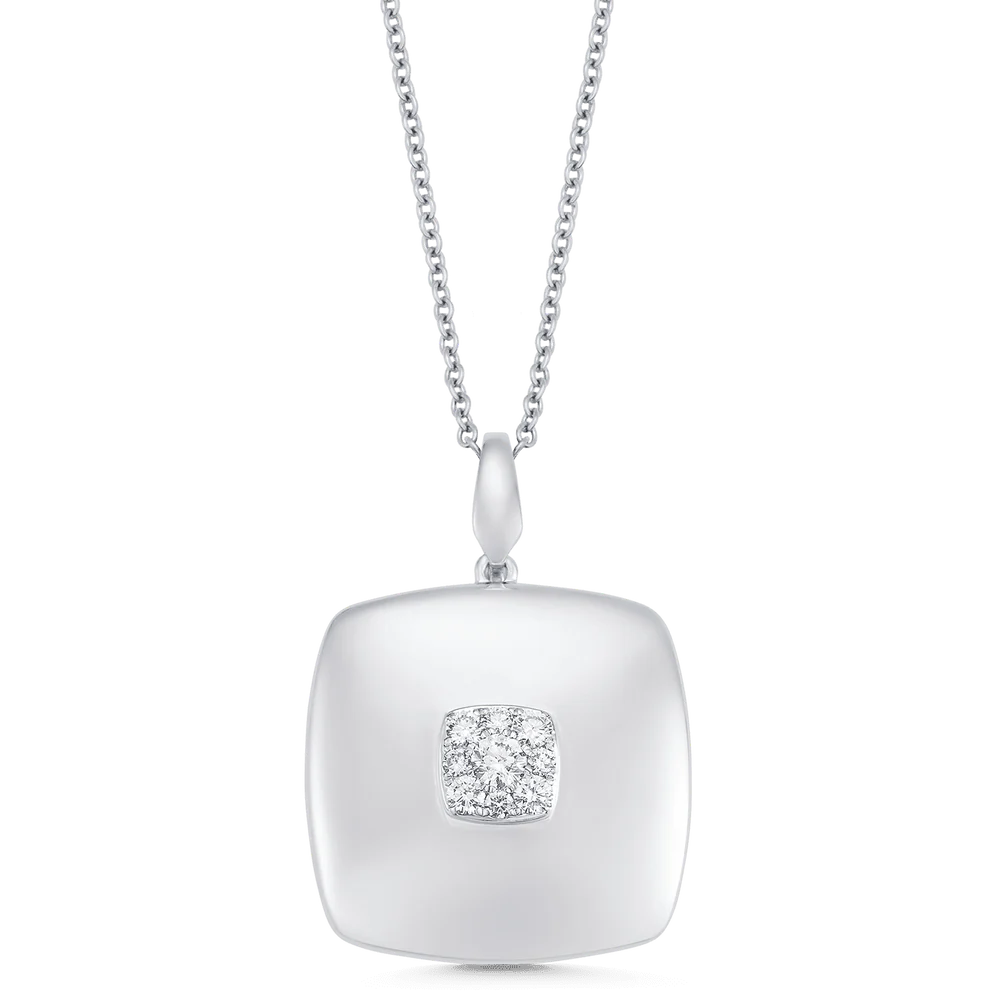 Aurora Illusion Large Halo Pendant Illusion Necklace