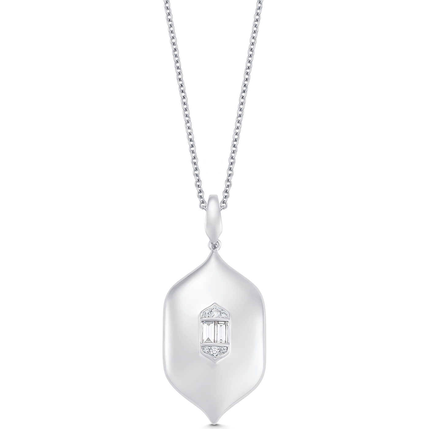 Aurora Illusion Large Taj Pendant Illusion Necklace