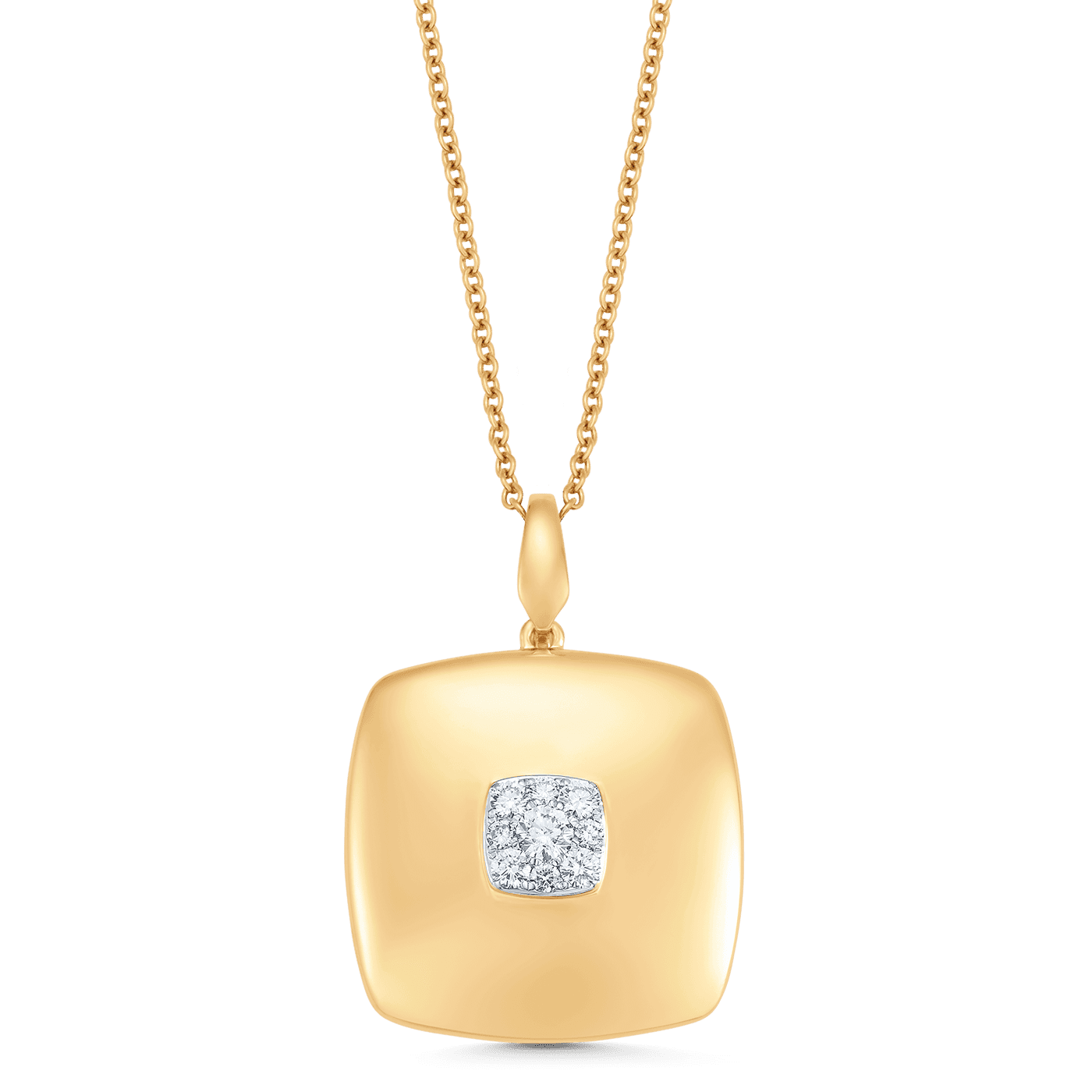 Aurora Illusion Large Halo Pendant Illusion Necklace