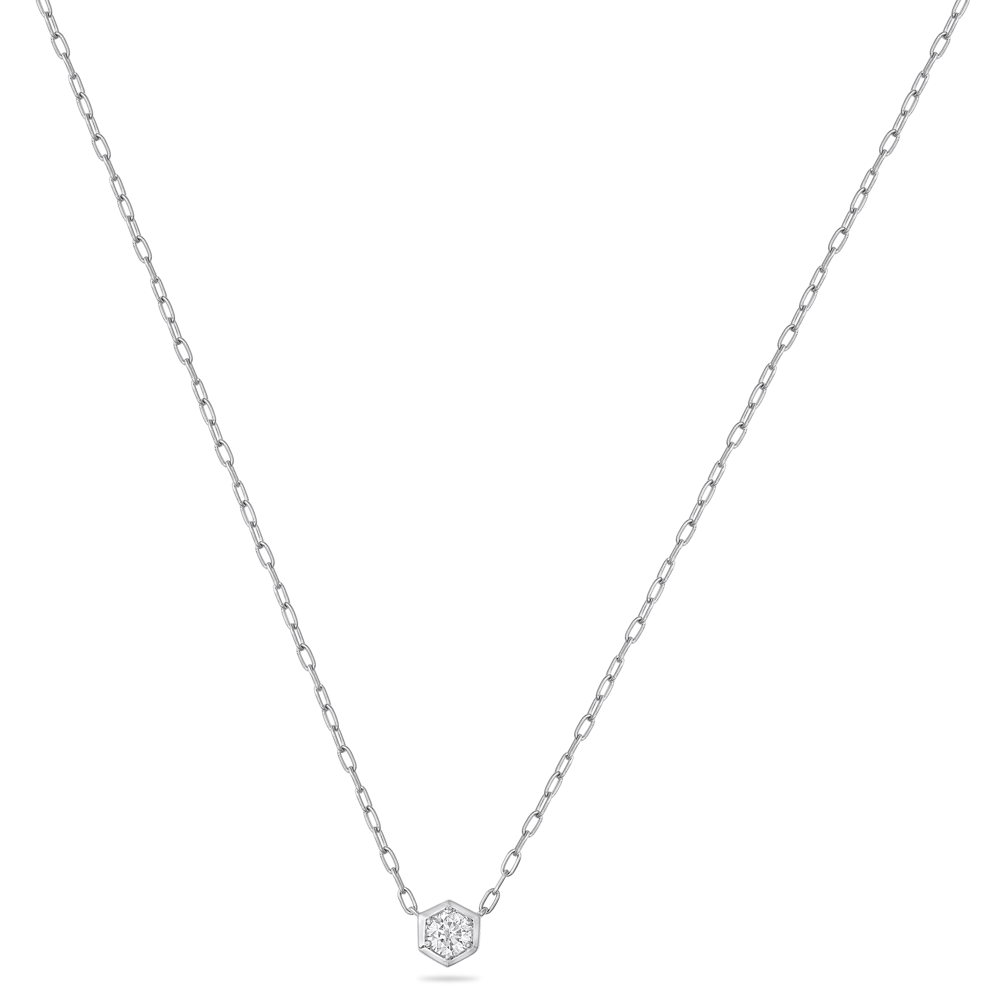 Honey Comb Gold and Diamond Necklace