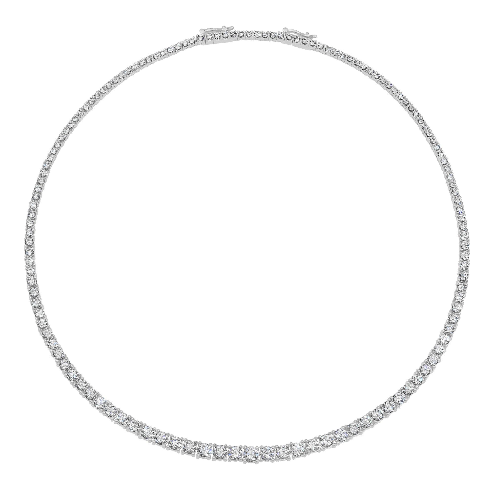 Isadora Eternity Large Diamond Necklace
