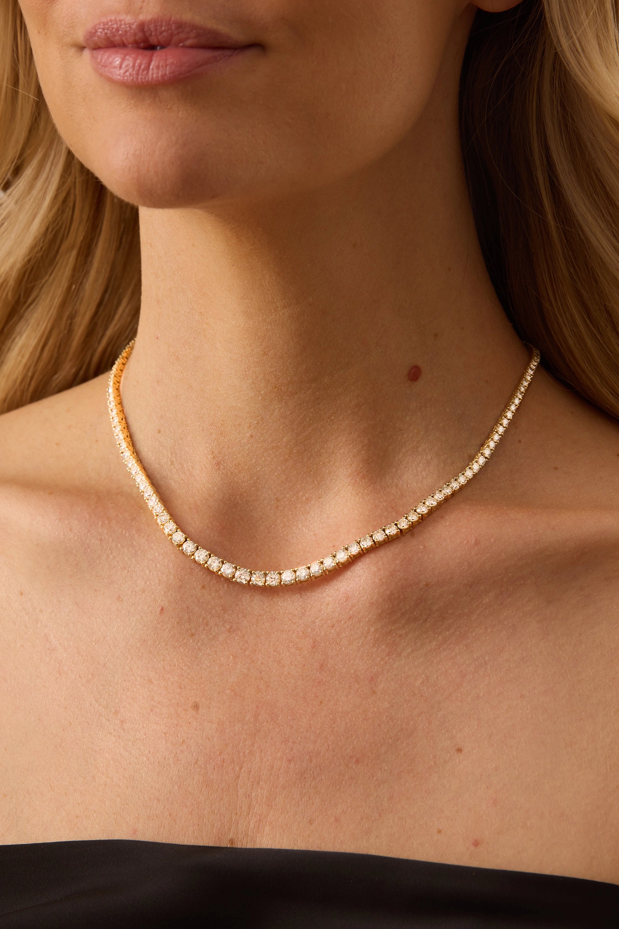 Isadora Eternity Large Diamond Necklace