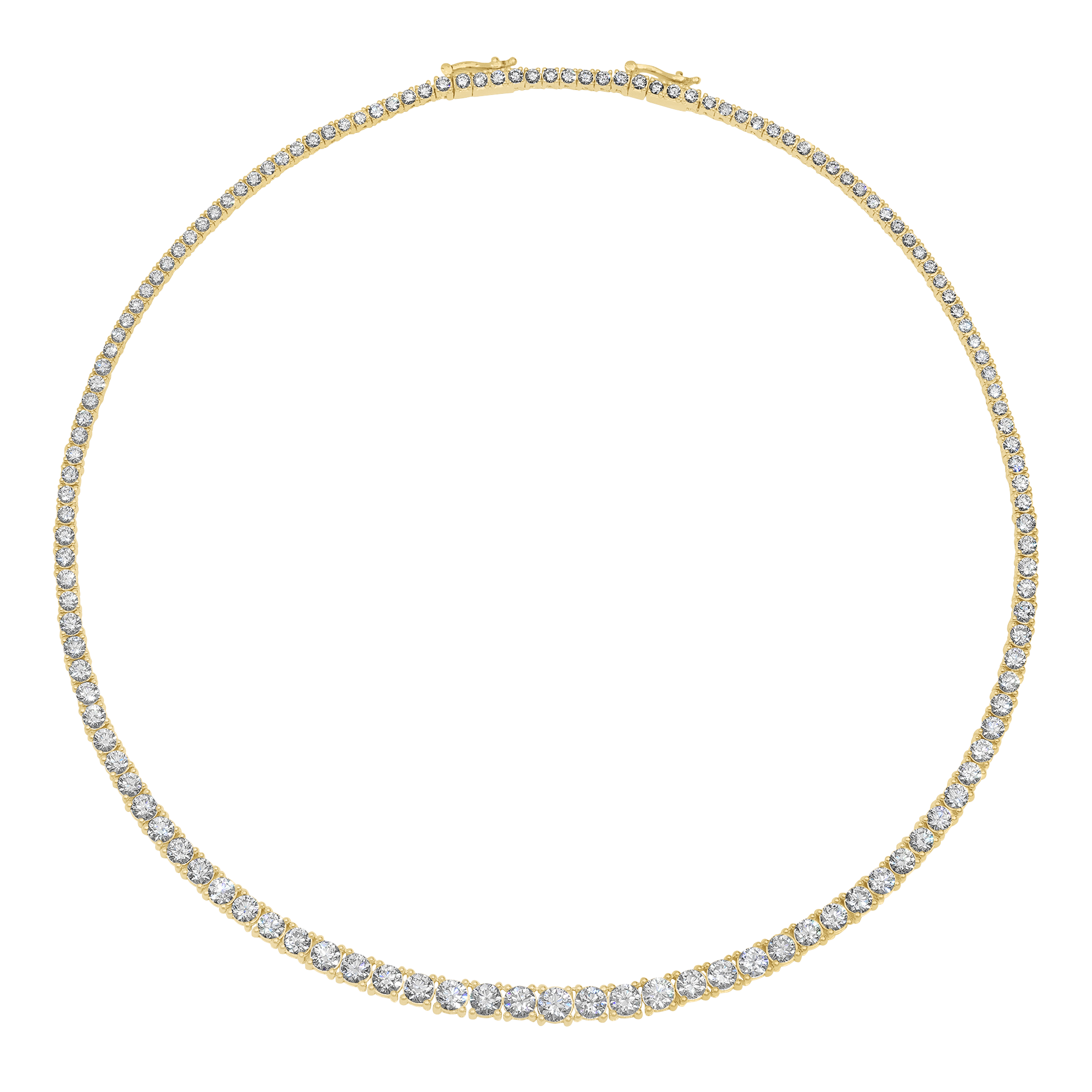 Isadora Eternity Large Diamond Necklace