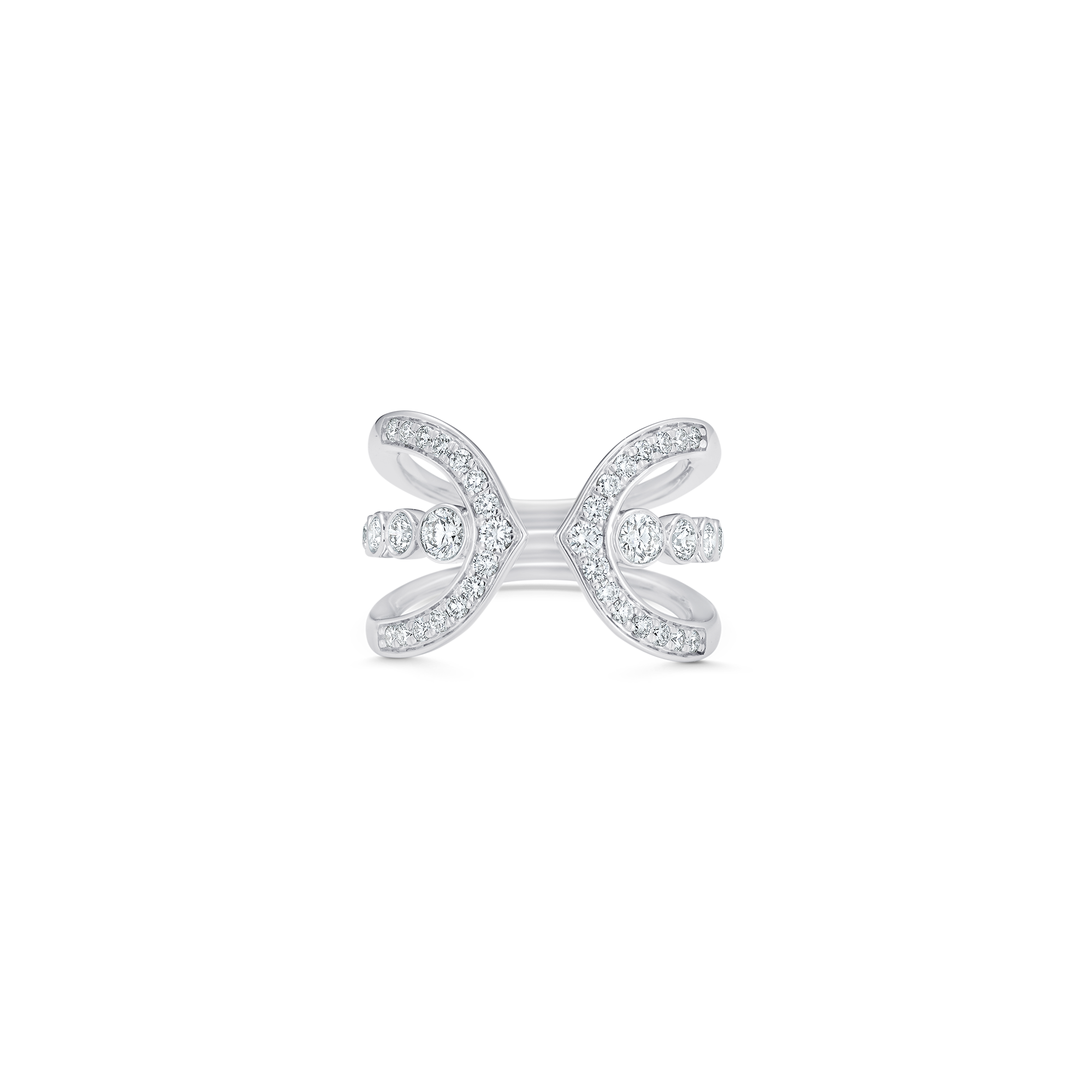 Lucia Luxe Pave Claw Ring
