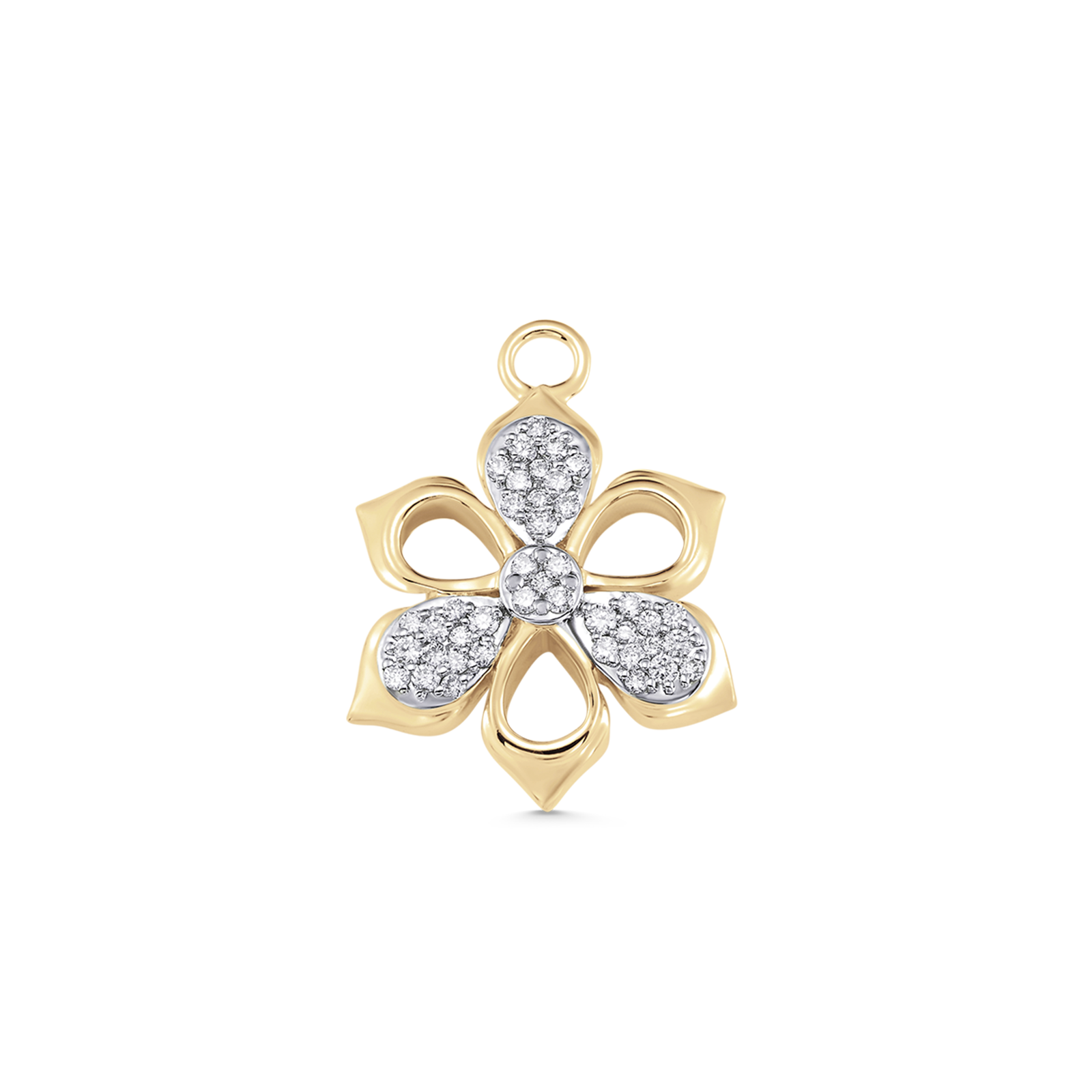 Lierre Gold and Diamond Partial Charm