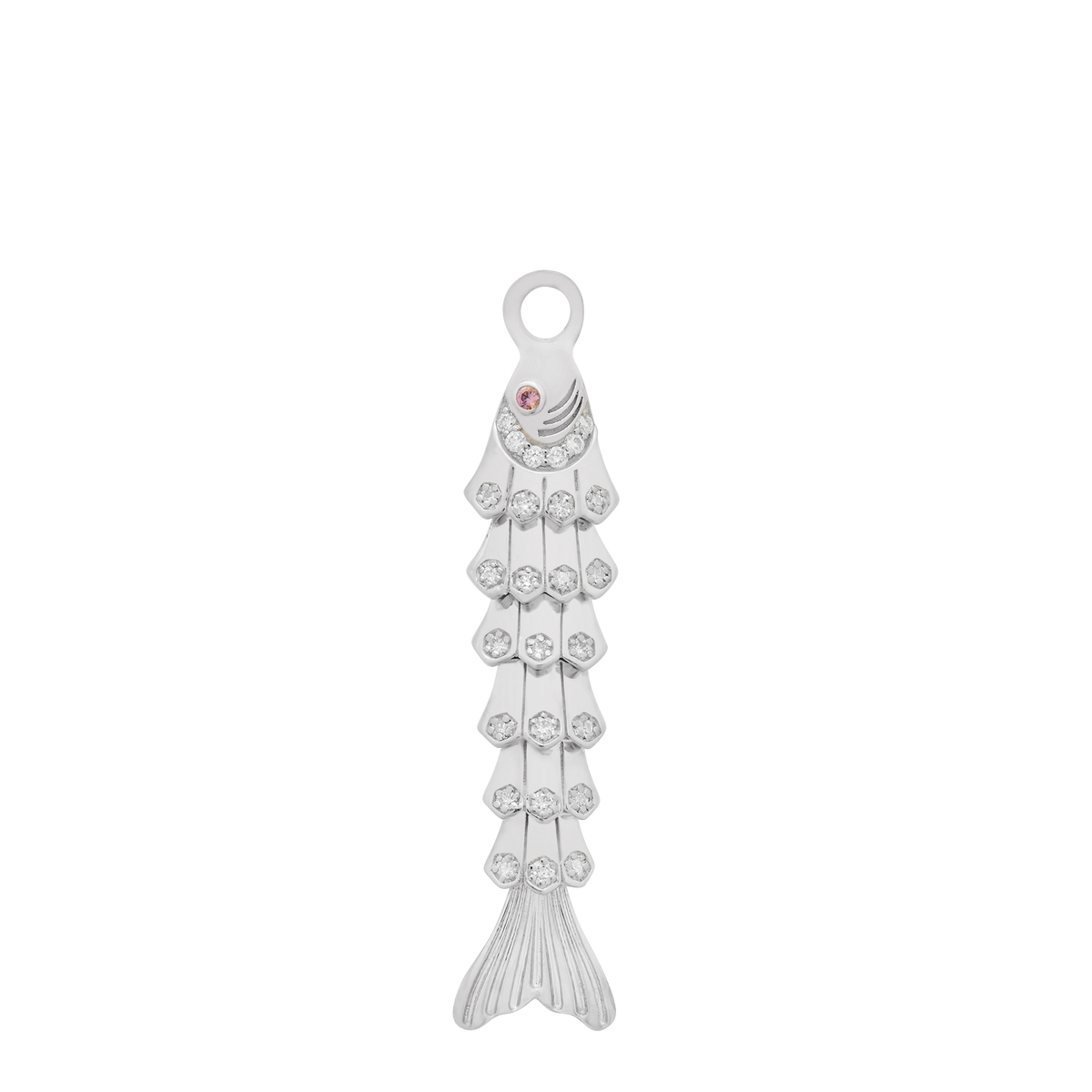 Nantucket Gold & Diamond Fish Charm