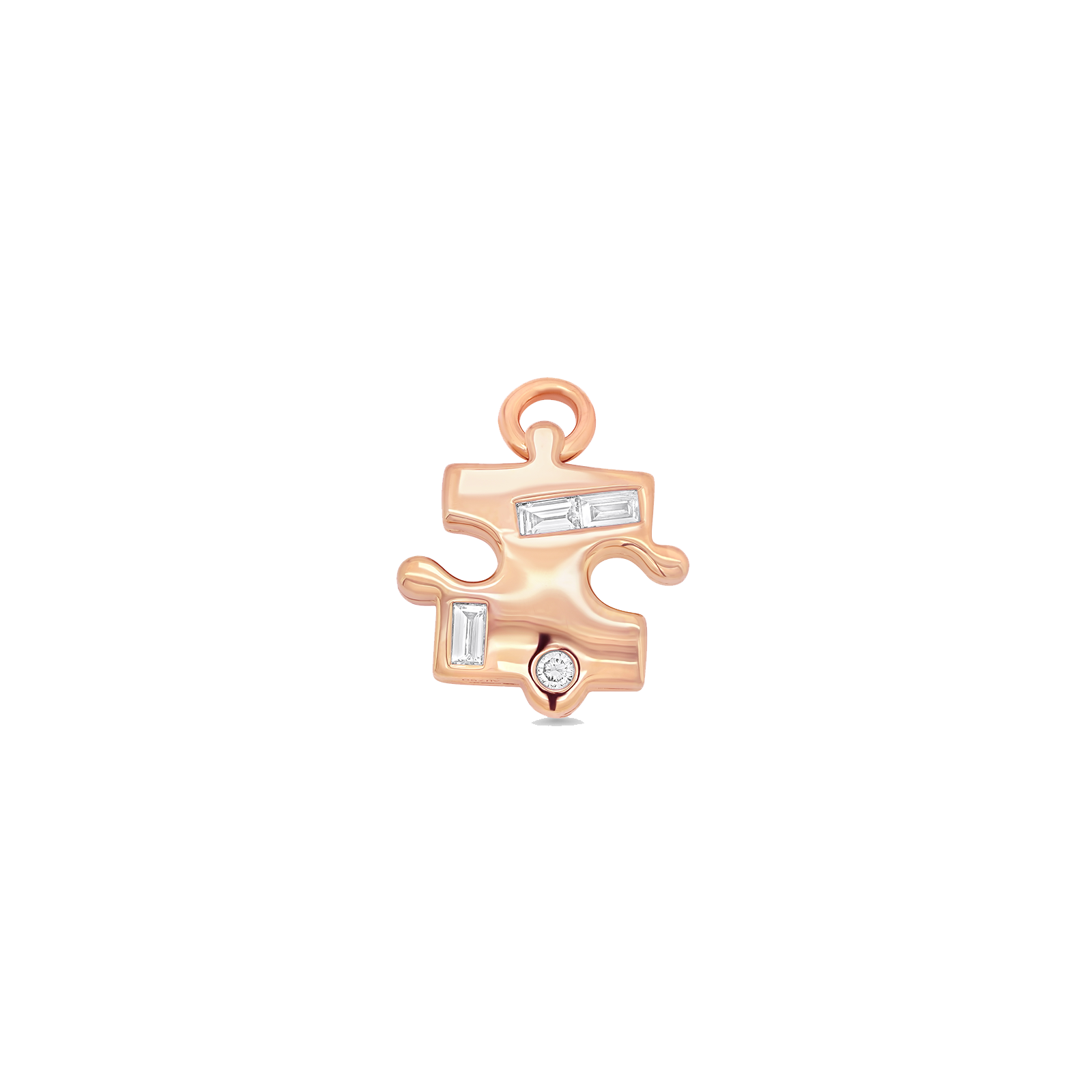 Papua Gold & Diamond Puzzle Charm