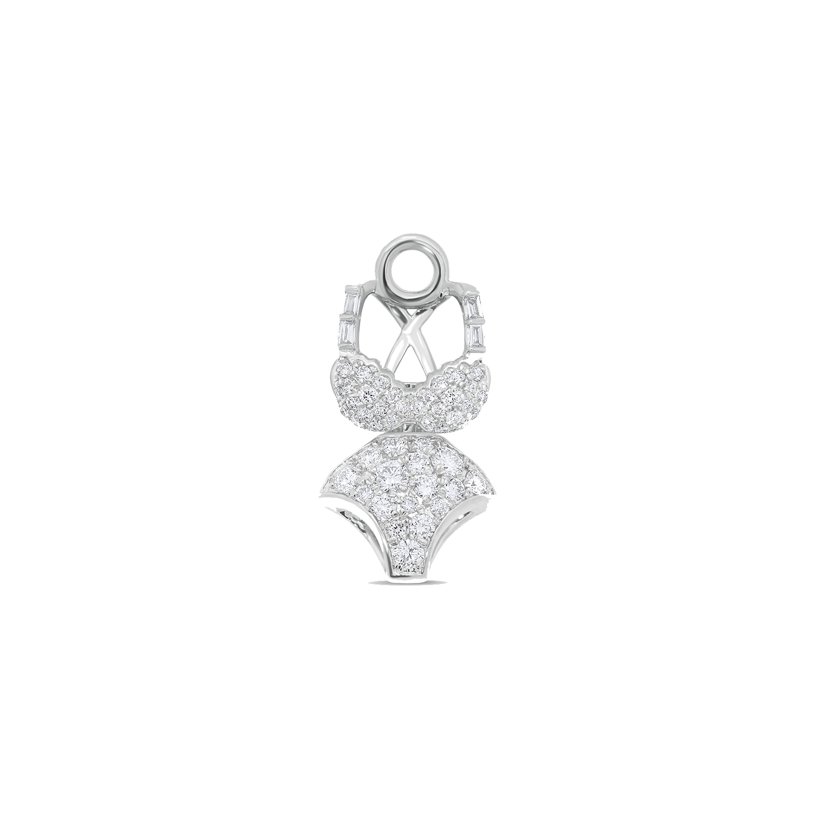 Papua Gold & Diamond Bikini Charm