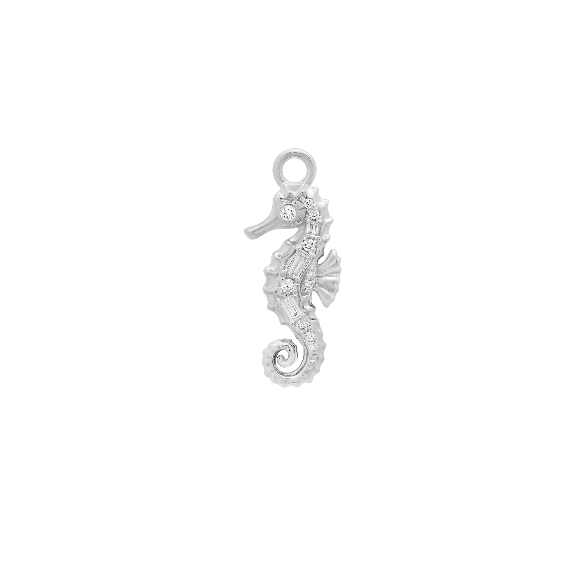 Papua Gold & Diamond Seahorse Pendant