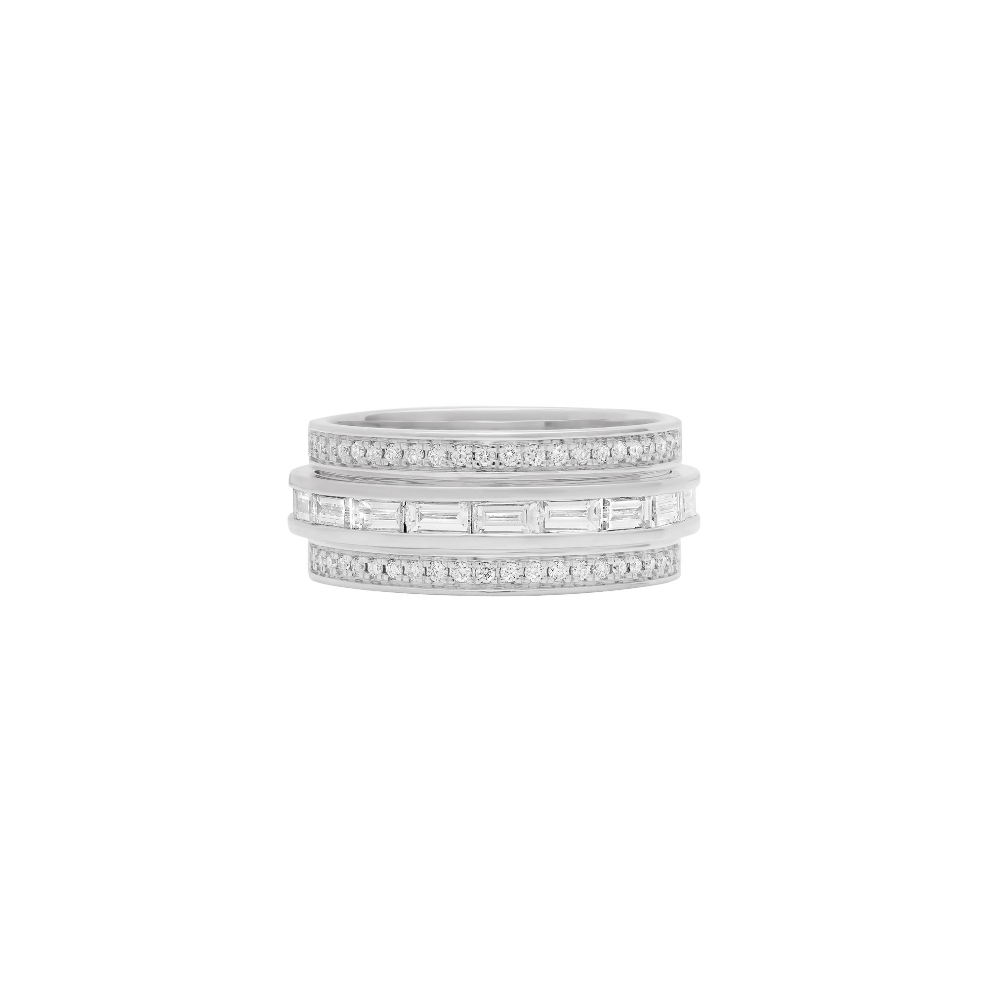 Papua Gold & Diamond Spinner Ring