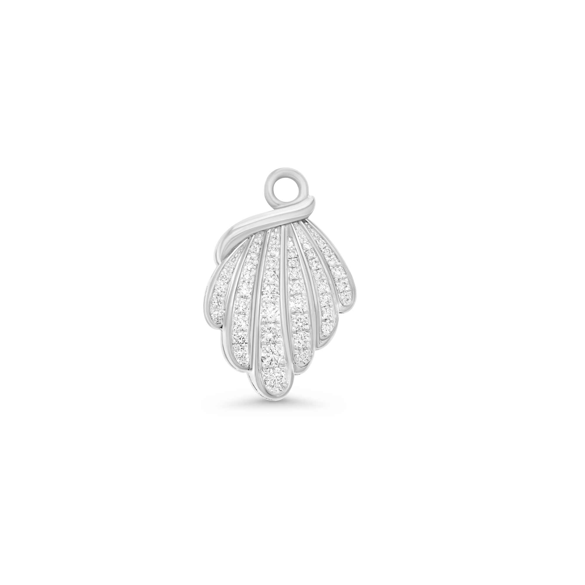 Papua Gold & Diamond Sea Shell Charm