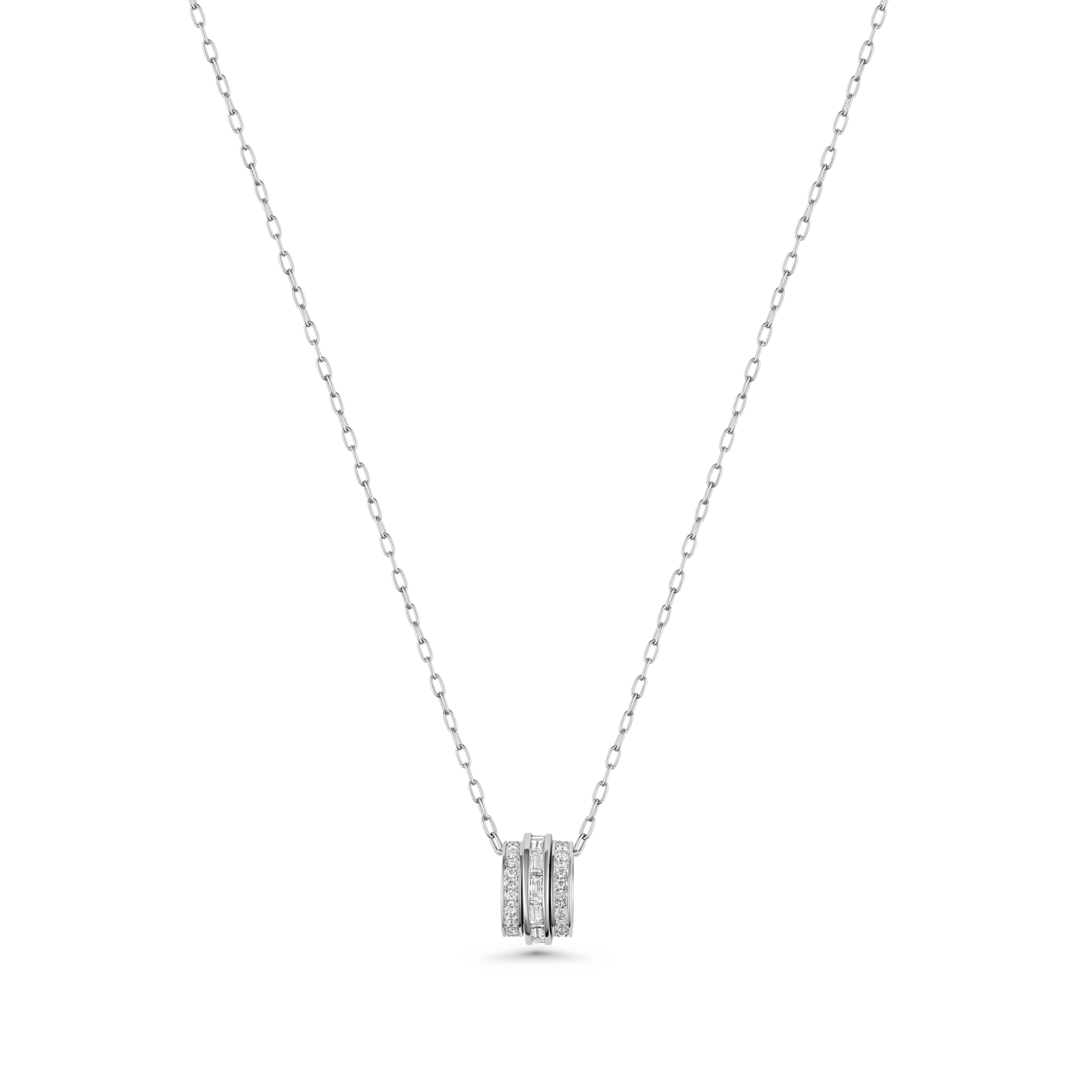 Papua Gold & Diamond Spinner Necklace