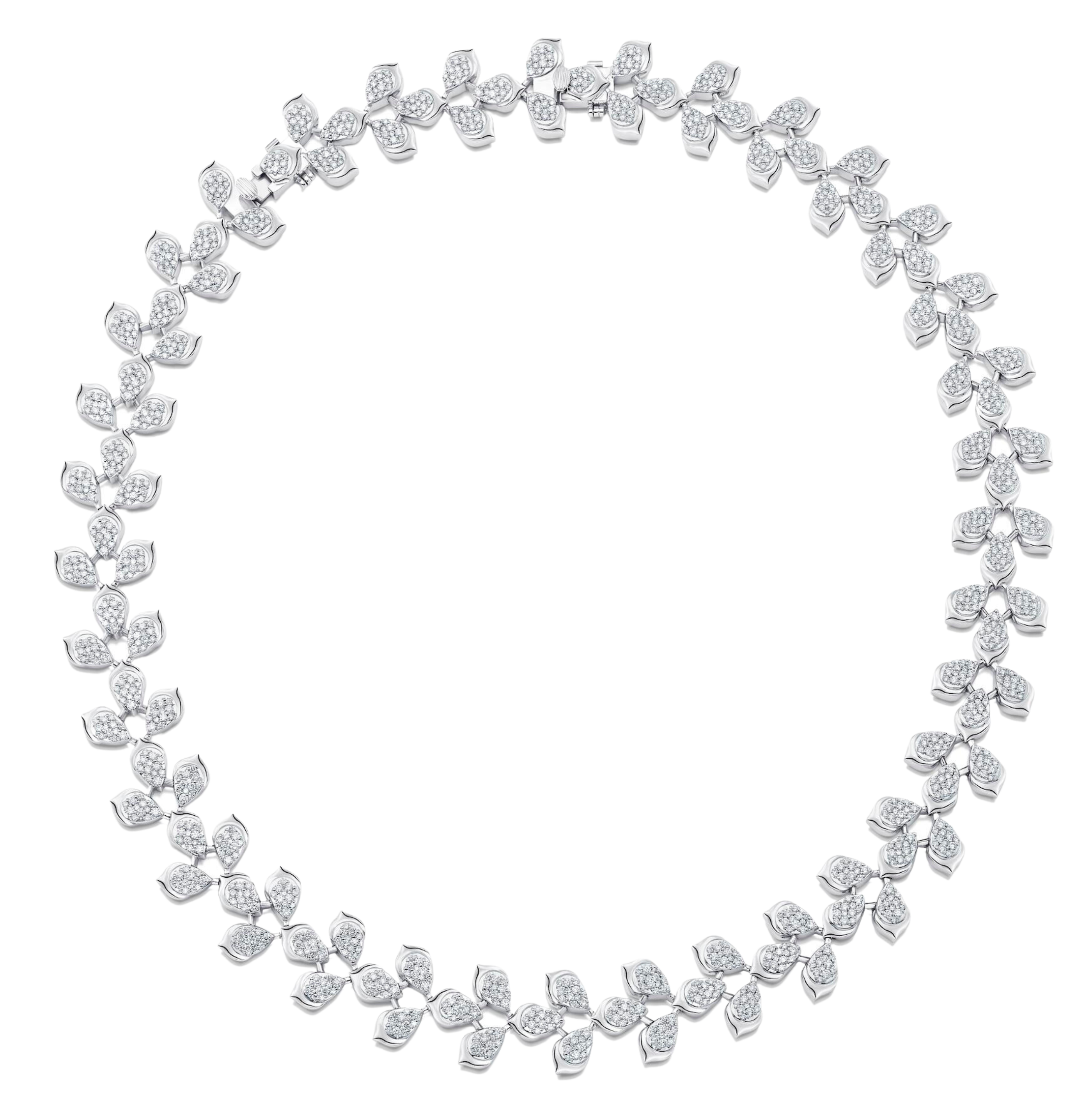 Lierre Gold and Diamond Full Pear 16" Necklace