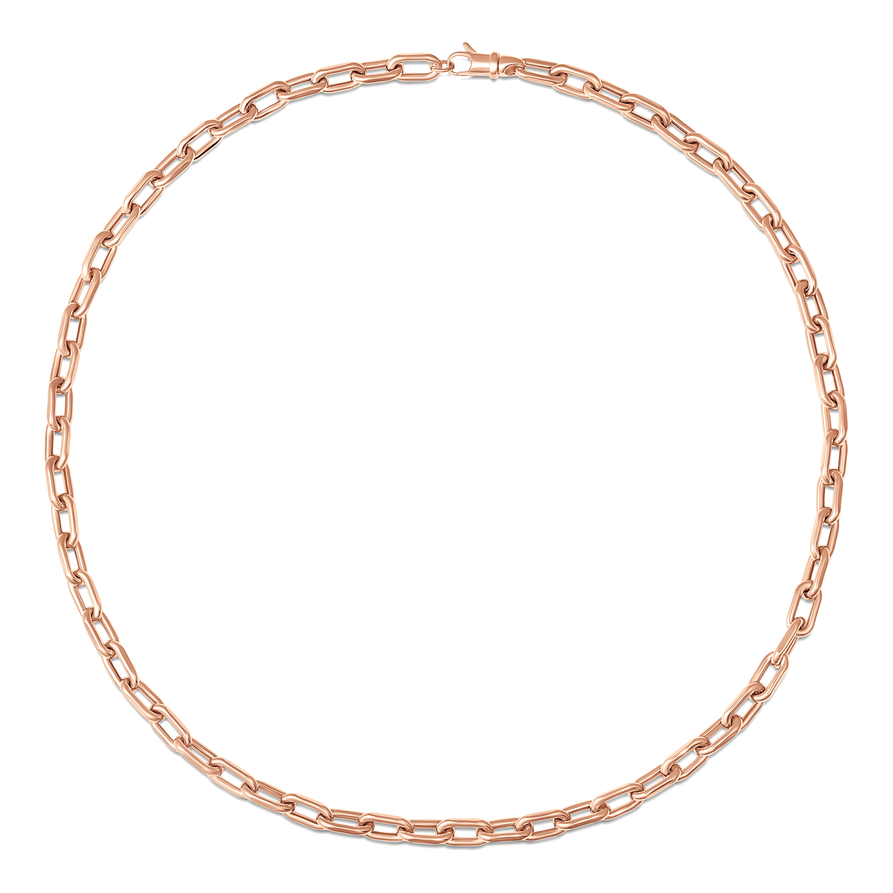 SW Gold Medium Rectangle Necklace