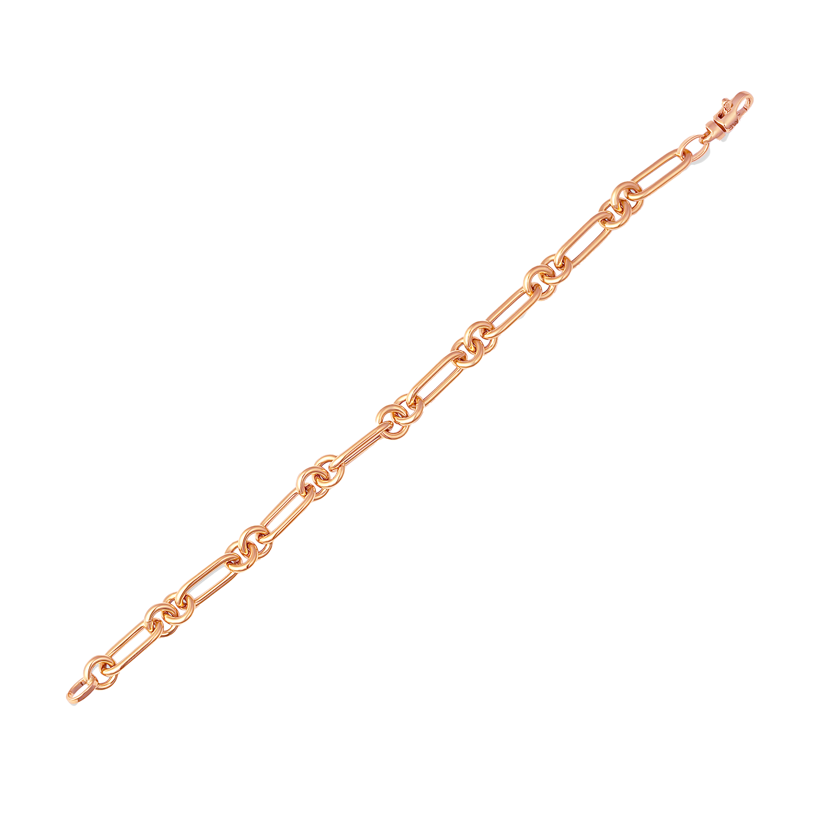 SW Gold Round Paperclip Bracelet