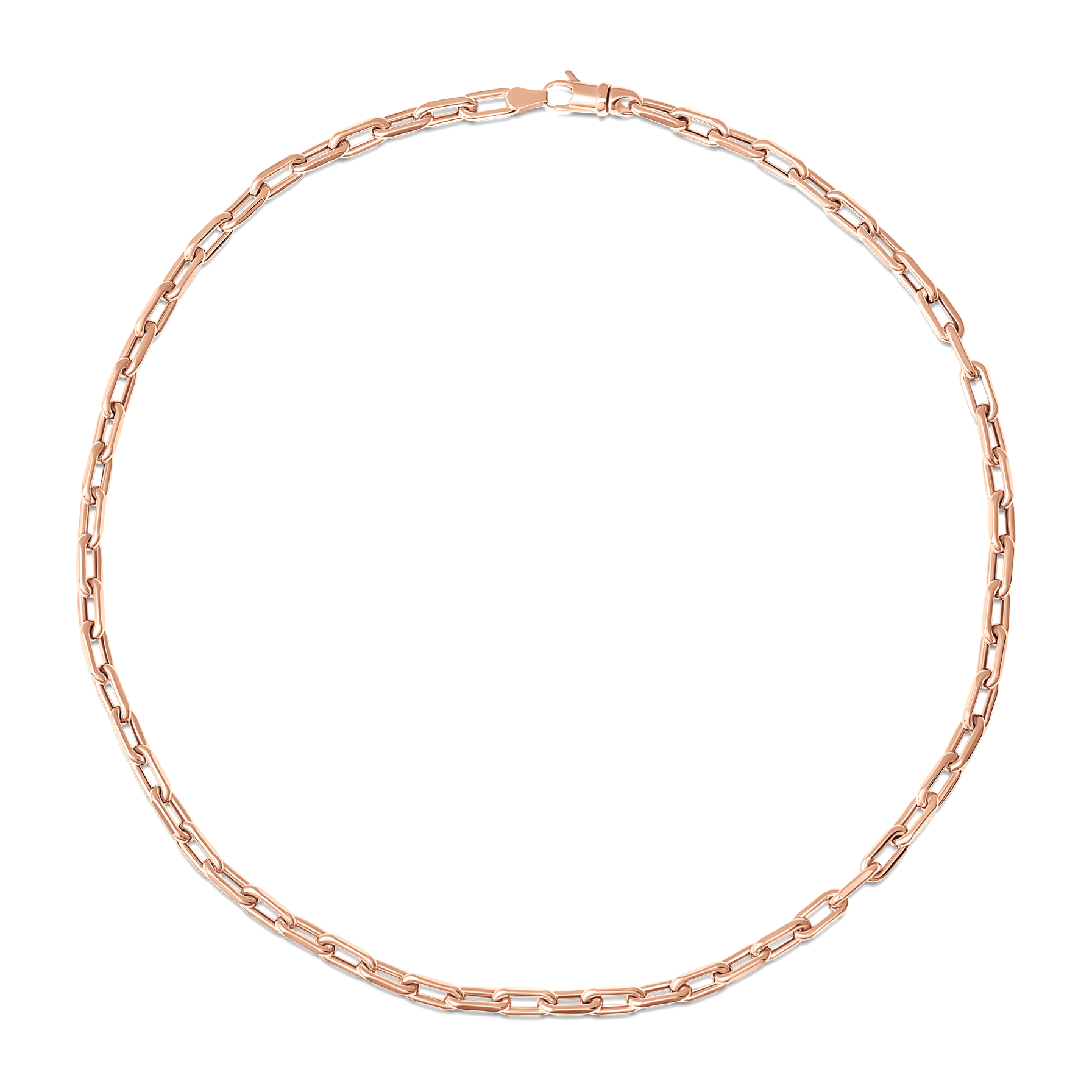 SW Gold Small Rectangle Necklace