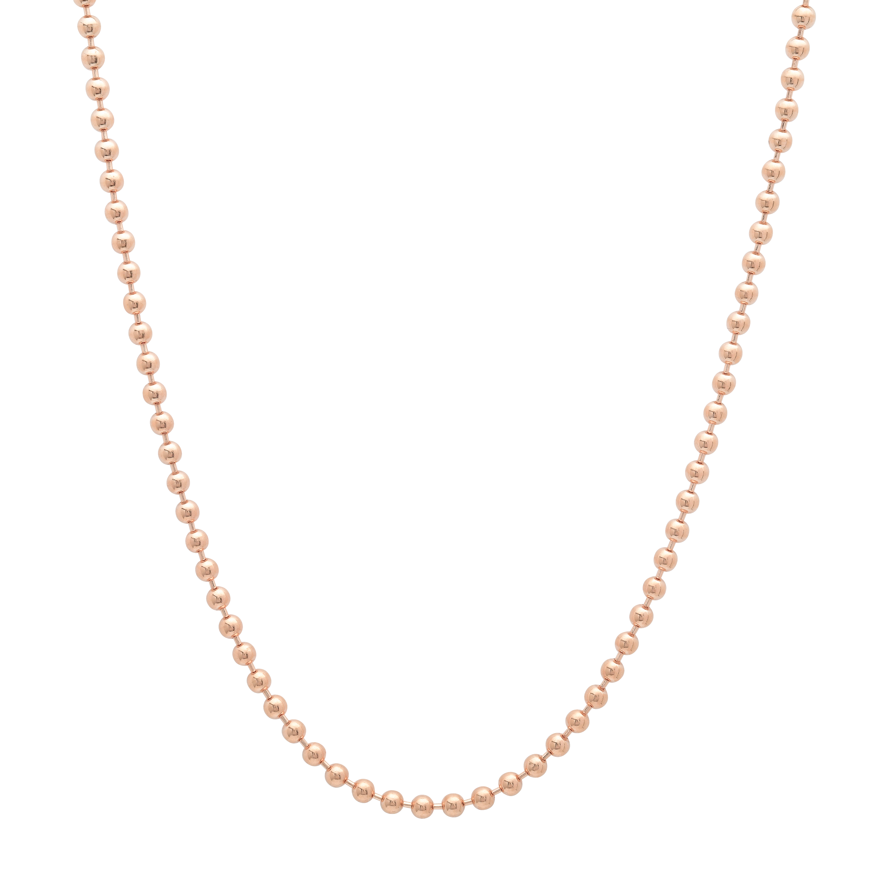 SW Gold Large Round Bead 20" Necklace