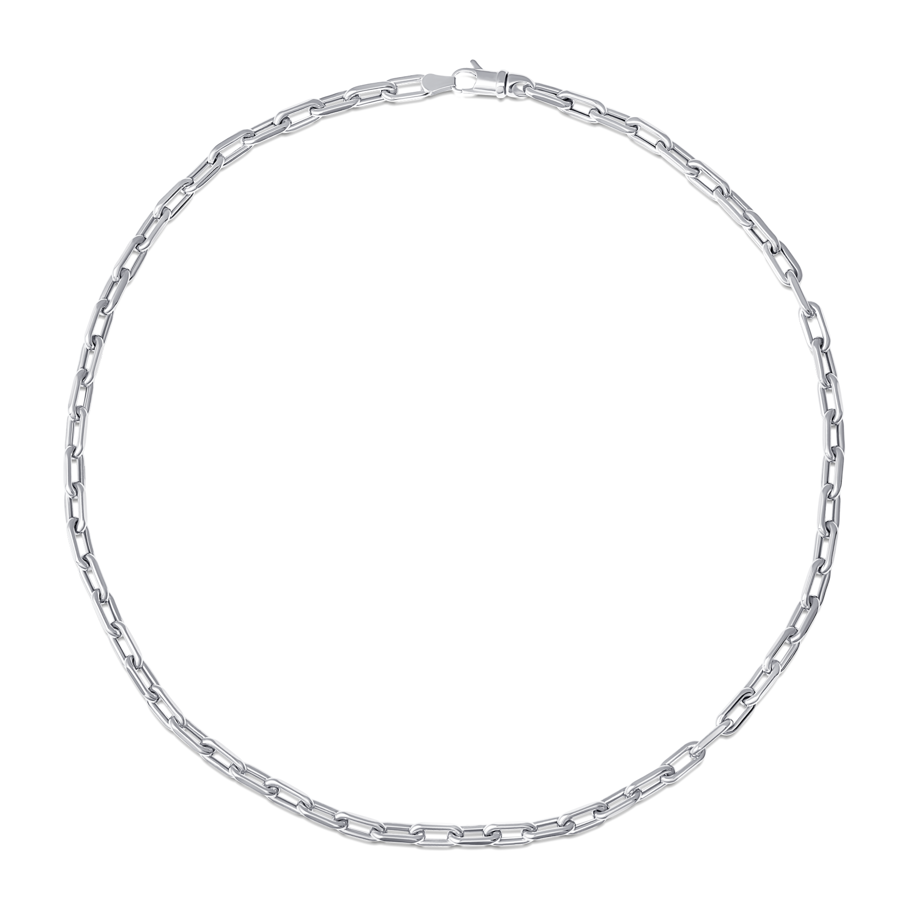 SW Gold Small Rectangle Necklace