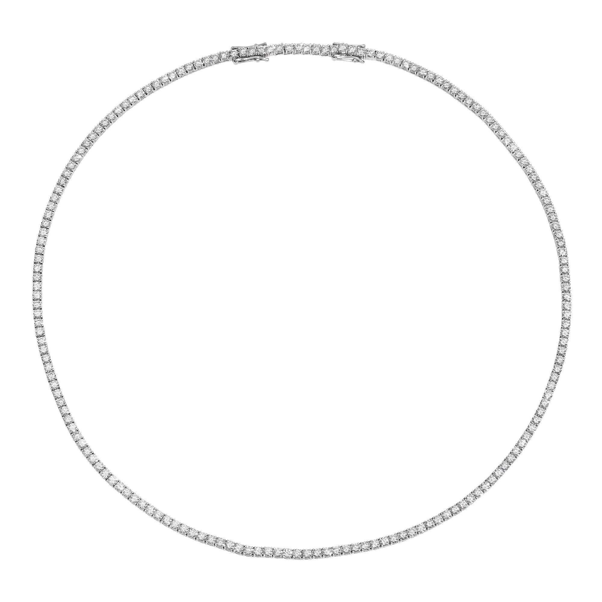 SW Gold & Diamond Eternity Necklace