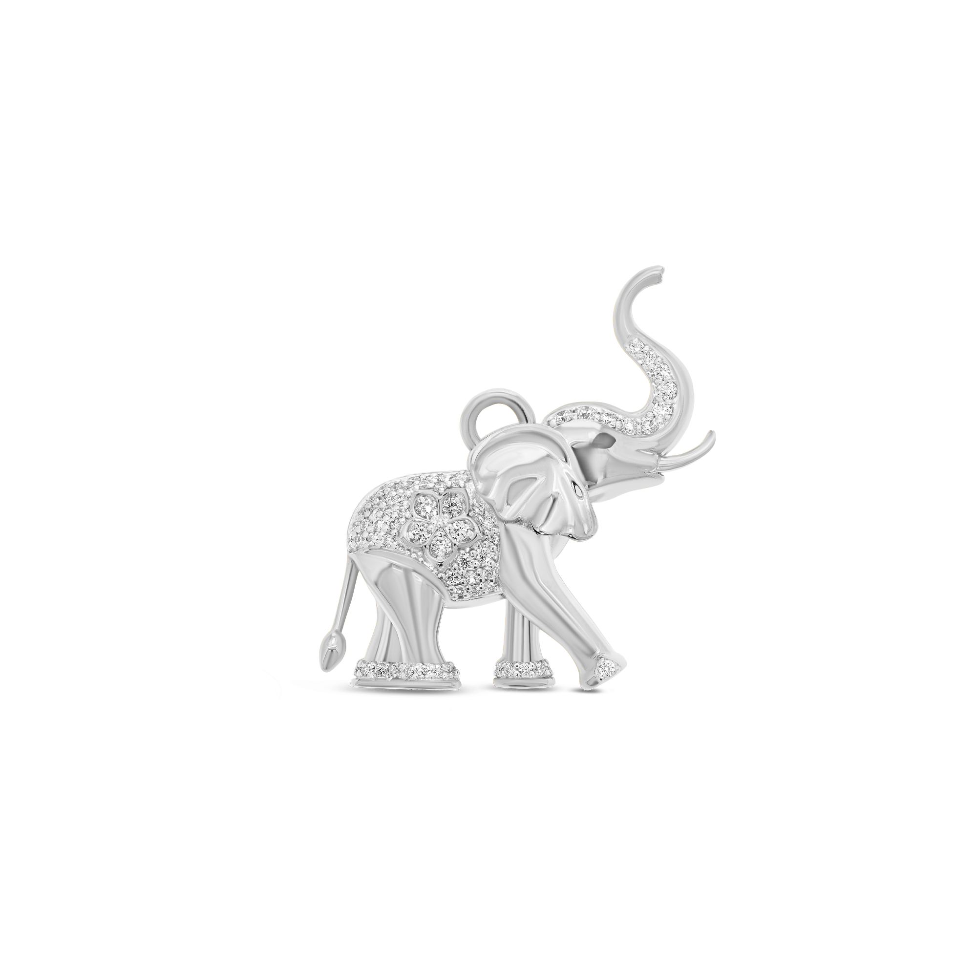 SW Gold & Diamond Ganesh Charm