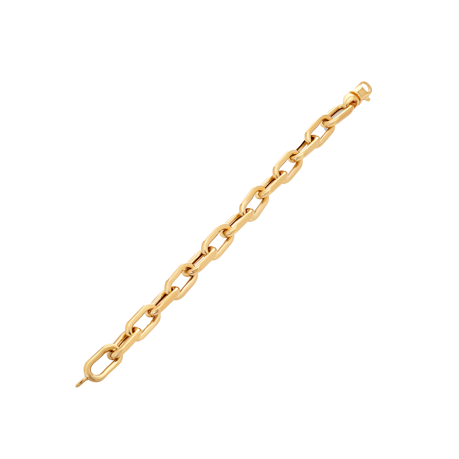 SW Gold Large Rectangle 7" Bracelet