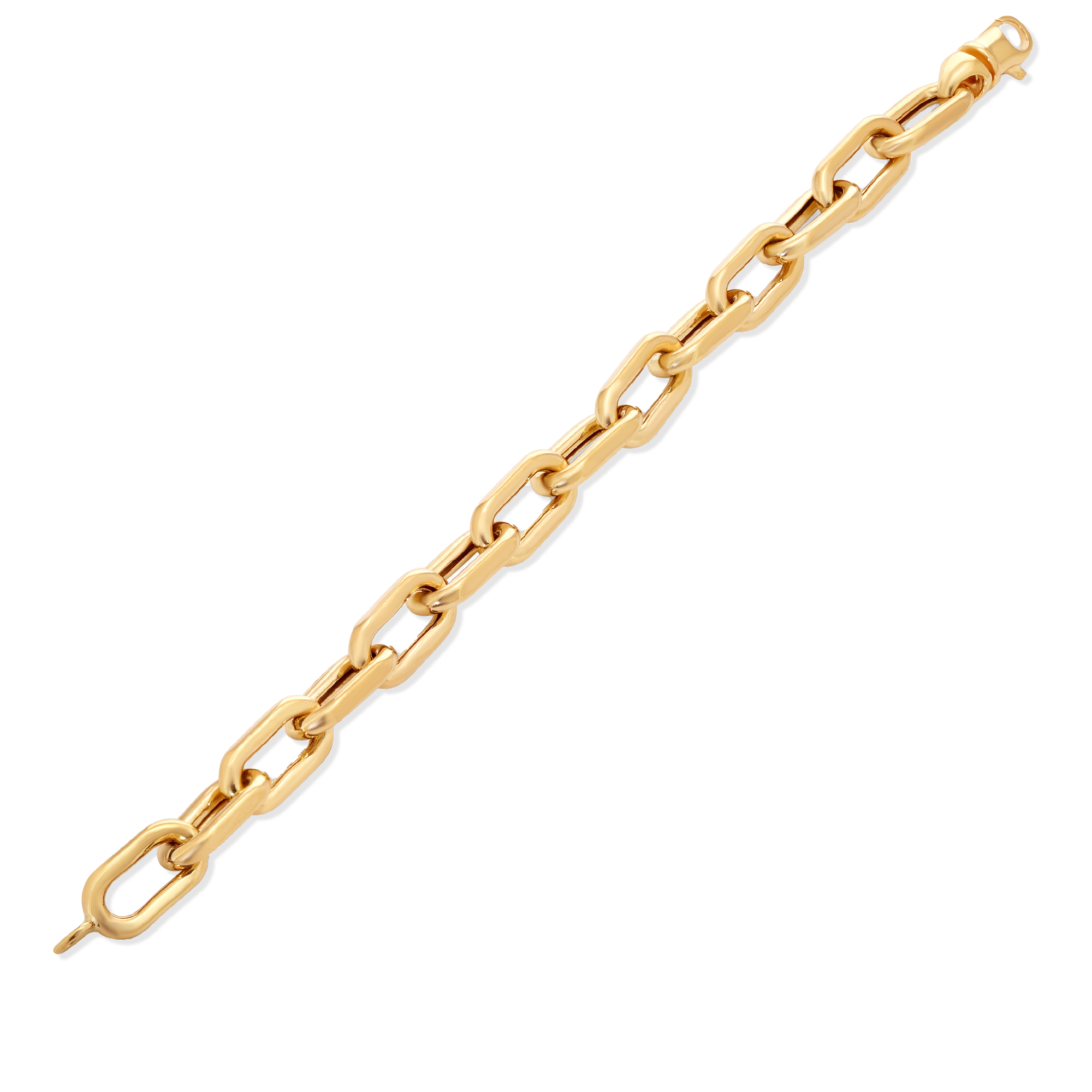 SW Gold Large Rectangle 7" Bracelet