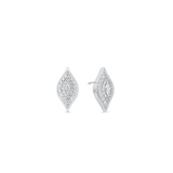 Donna Pave Diamond Stud Earrings