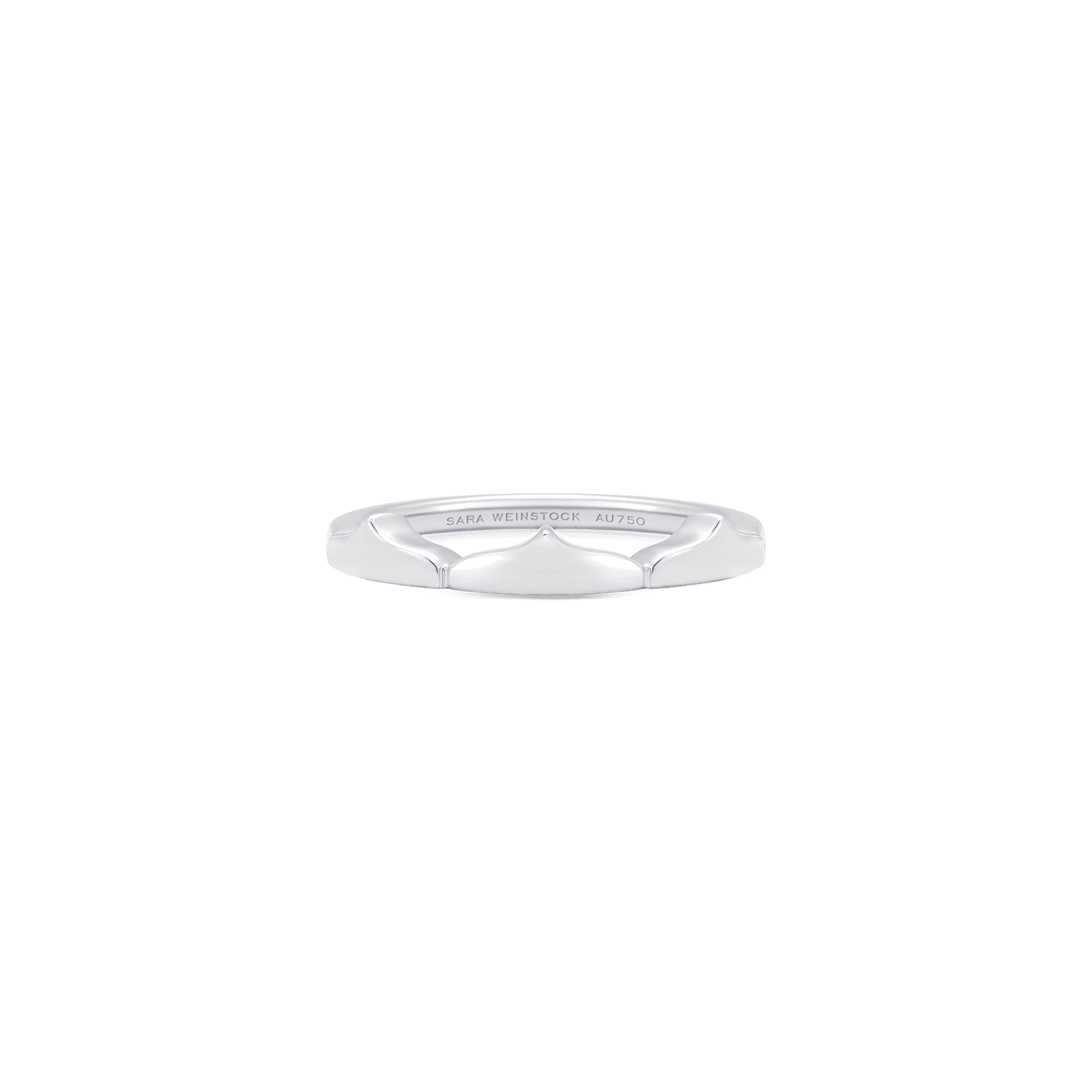 Lucia Solid Stackable Band Taj Ring