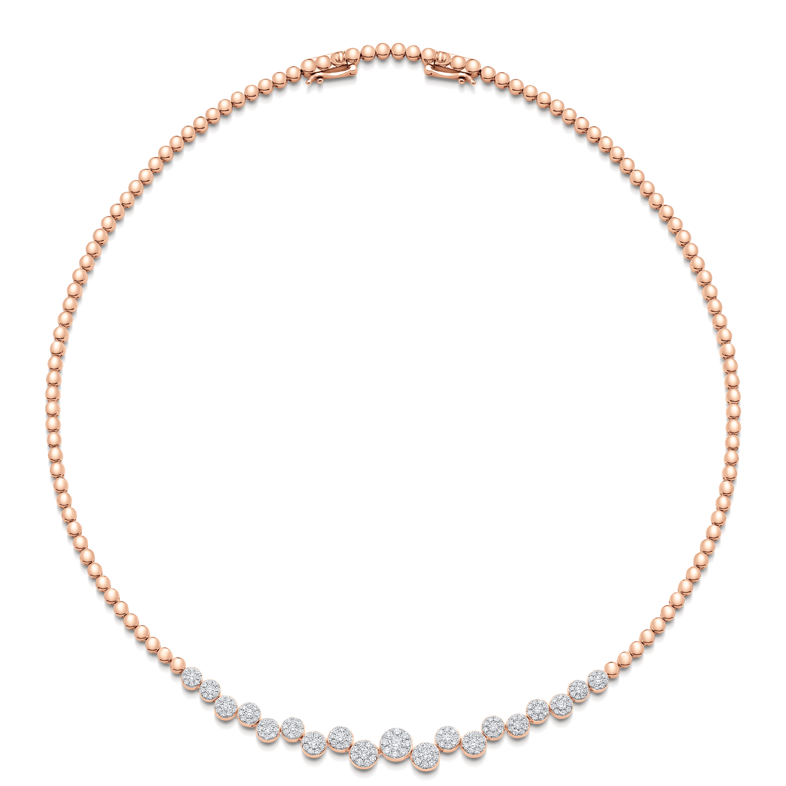 Muna Round Diamond Choker