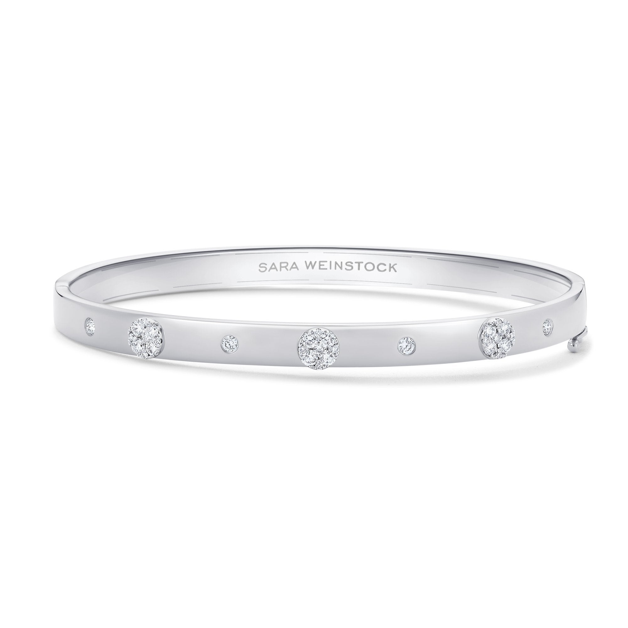 Reverie Round Oval Cuff Bangle