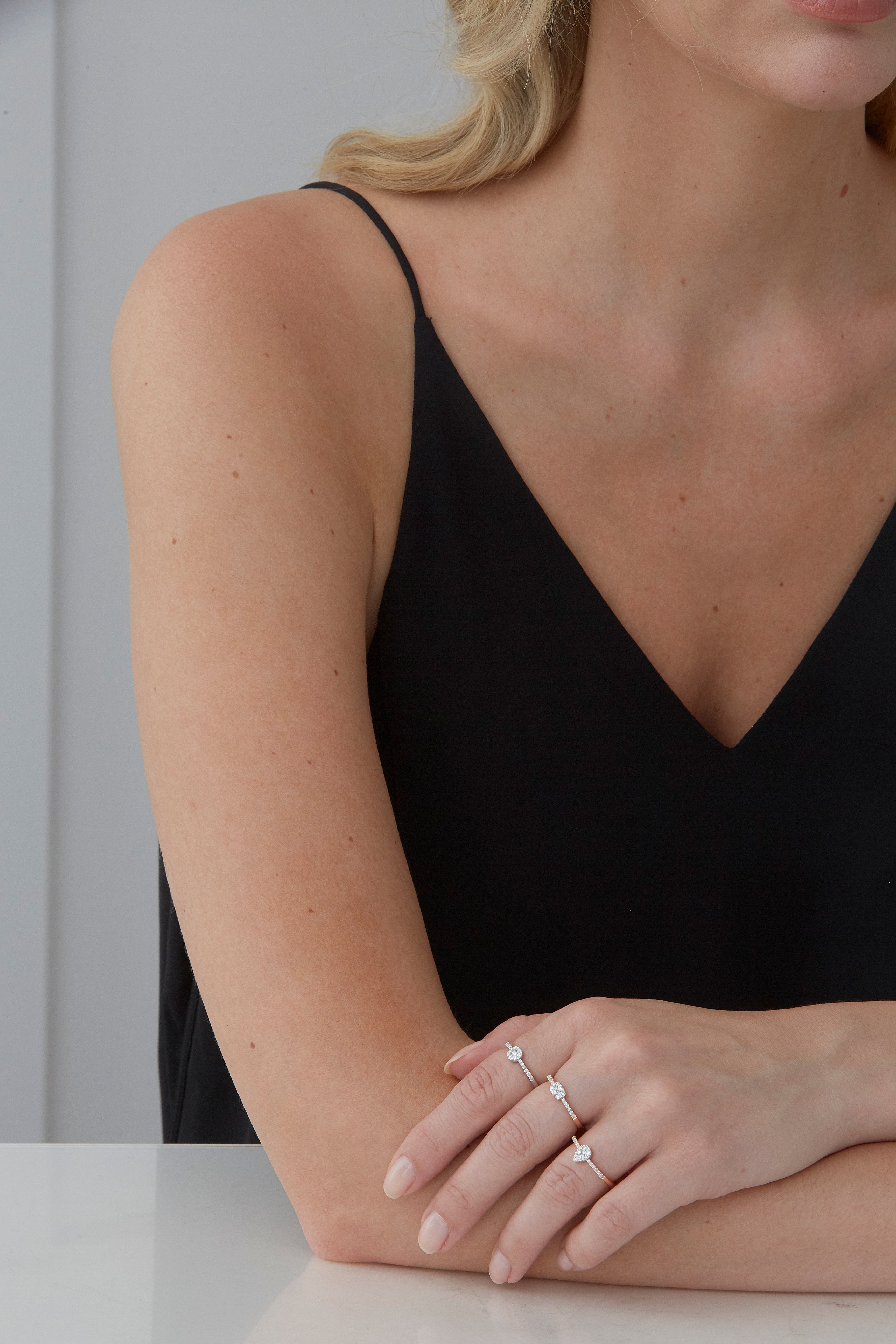 Reverie Round Cluster Ring