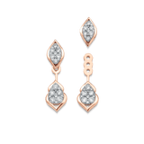 Reverie Diamond Cluster Ear Jackets
