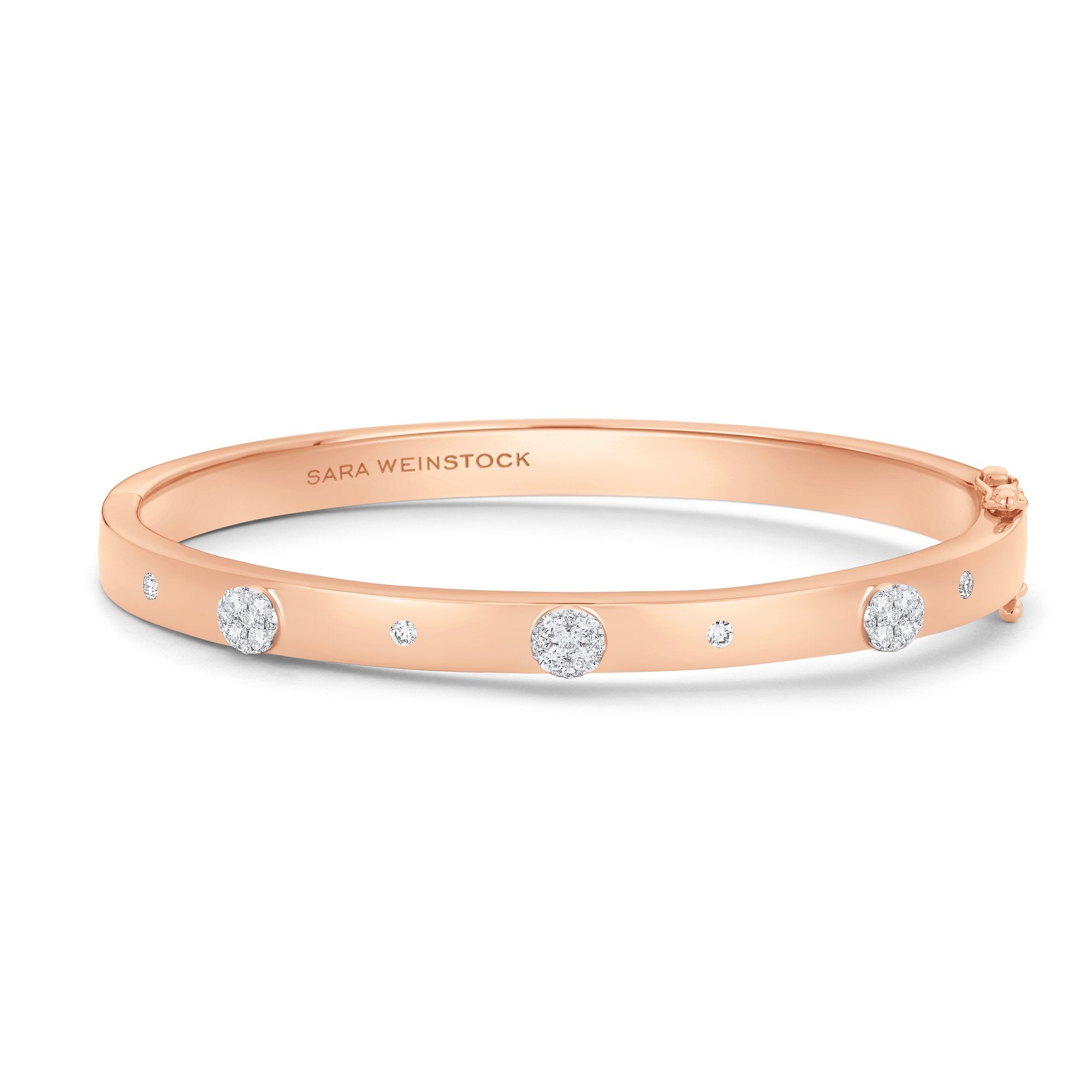 Reverie Round Oval Cuff Bangle