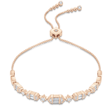 Taj Baguette Diamond Bolo Bracelet