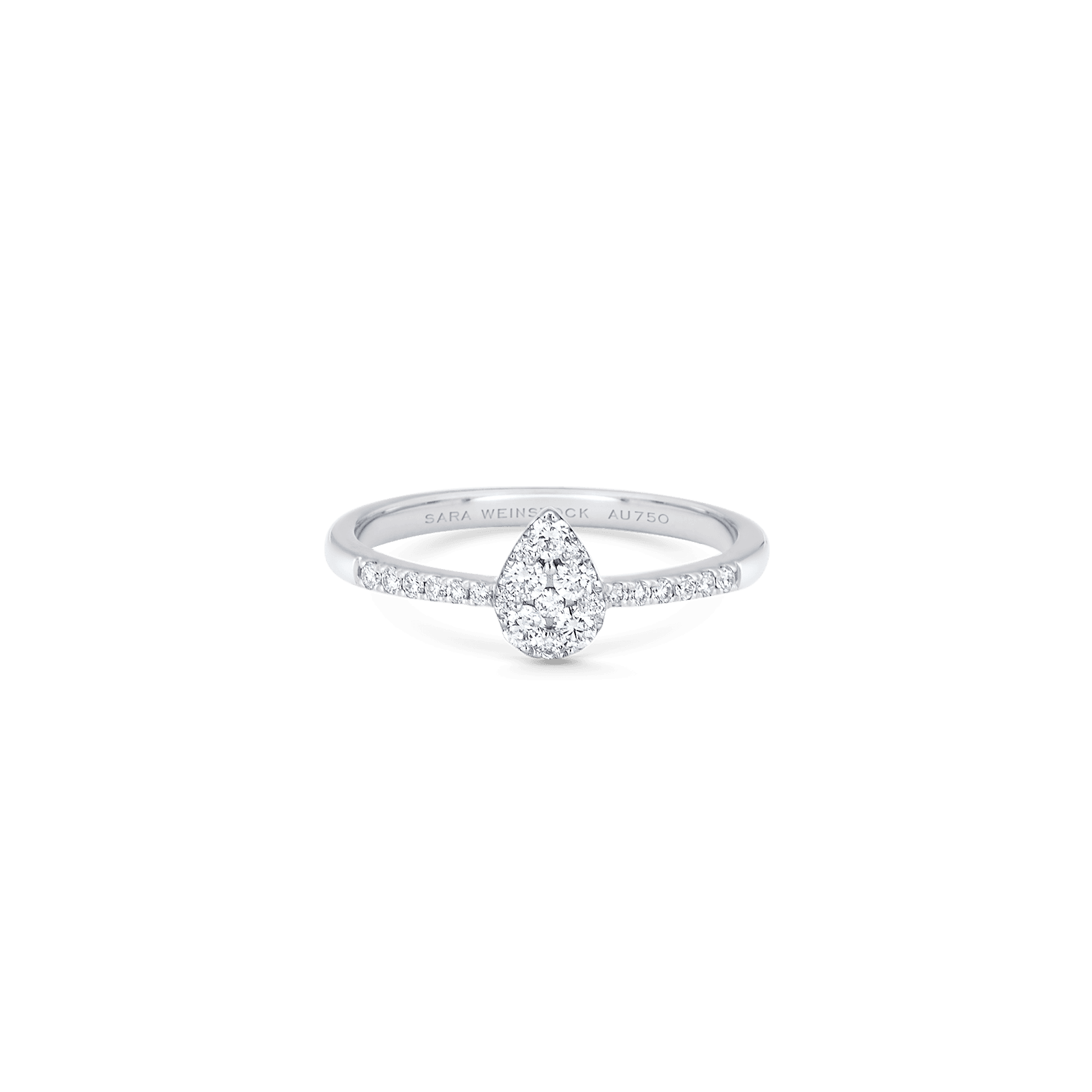 Reverie Pear Cluster Ring