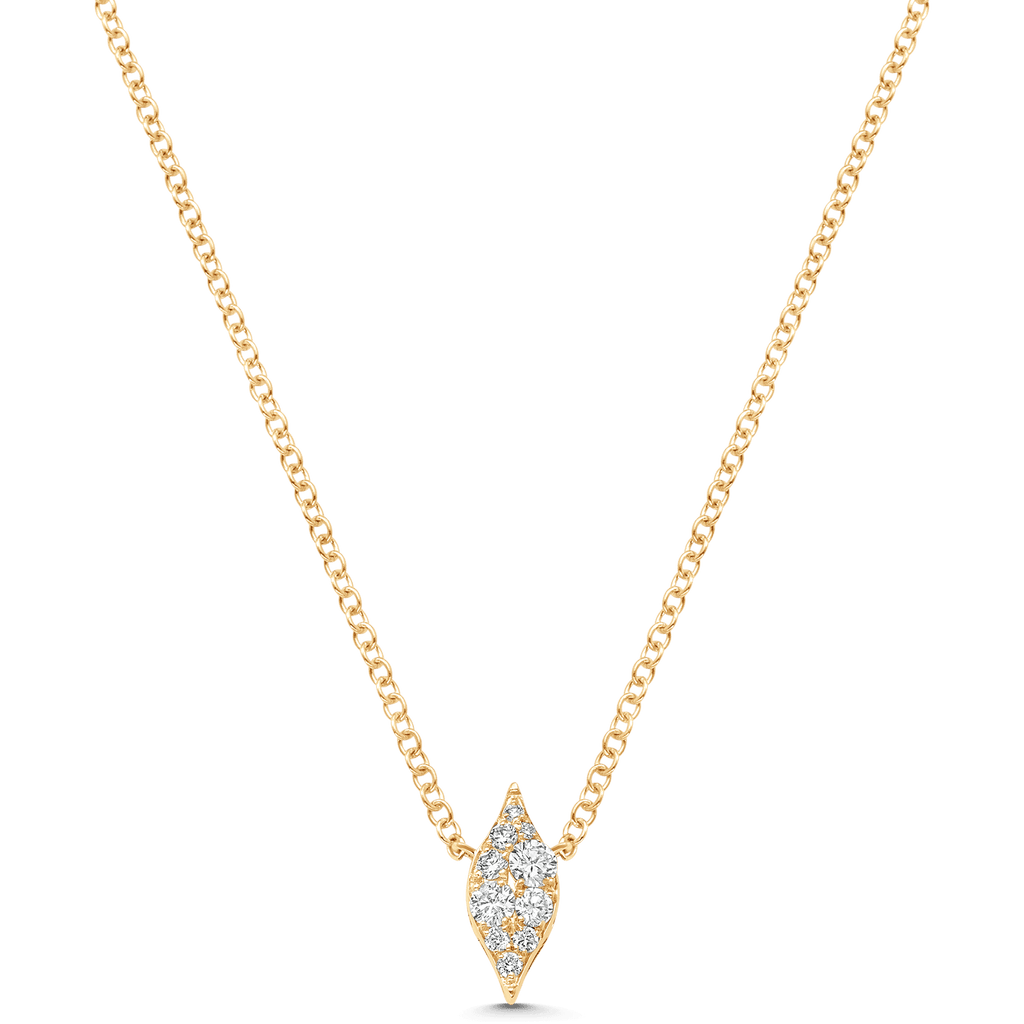 Donna Pave Diamond Necklace