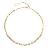 Isadora Cushion Diamond Choker - Sara Weinstock Fine Jewelry