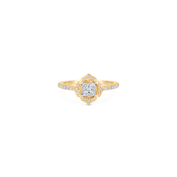Leela Pinky Diamond Ring - Sara Weinstock Fine Jewelry