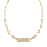Lucia Diamond Bar Necklace - Sara Weinstock Fine Jewelry