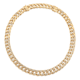 Lucia Large Link Diamond Necklace - Sara Weinstock Fine Jewelry