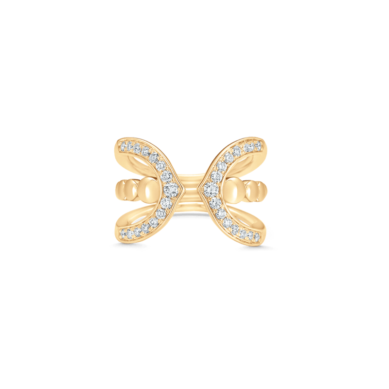 Lucia Pavé Claw Ring - Sara Weinstock Fine Jewelry