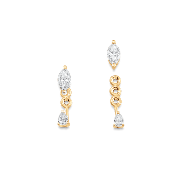 Purity Diamond Ear Jacket Earrings - Sara Weinstock Fine Jewelry