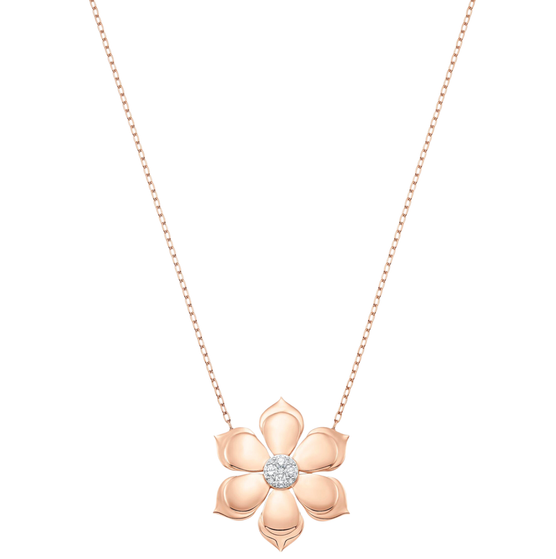 Secret Sisterhood – Lotus Flower Necklace – Rose Gold