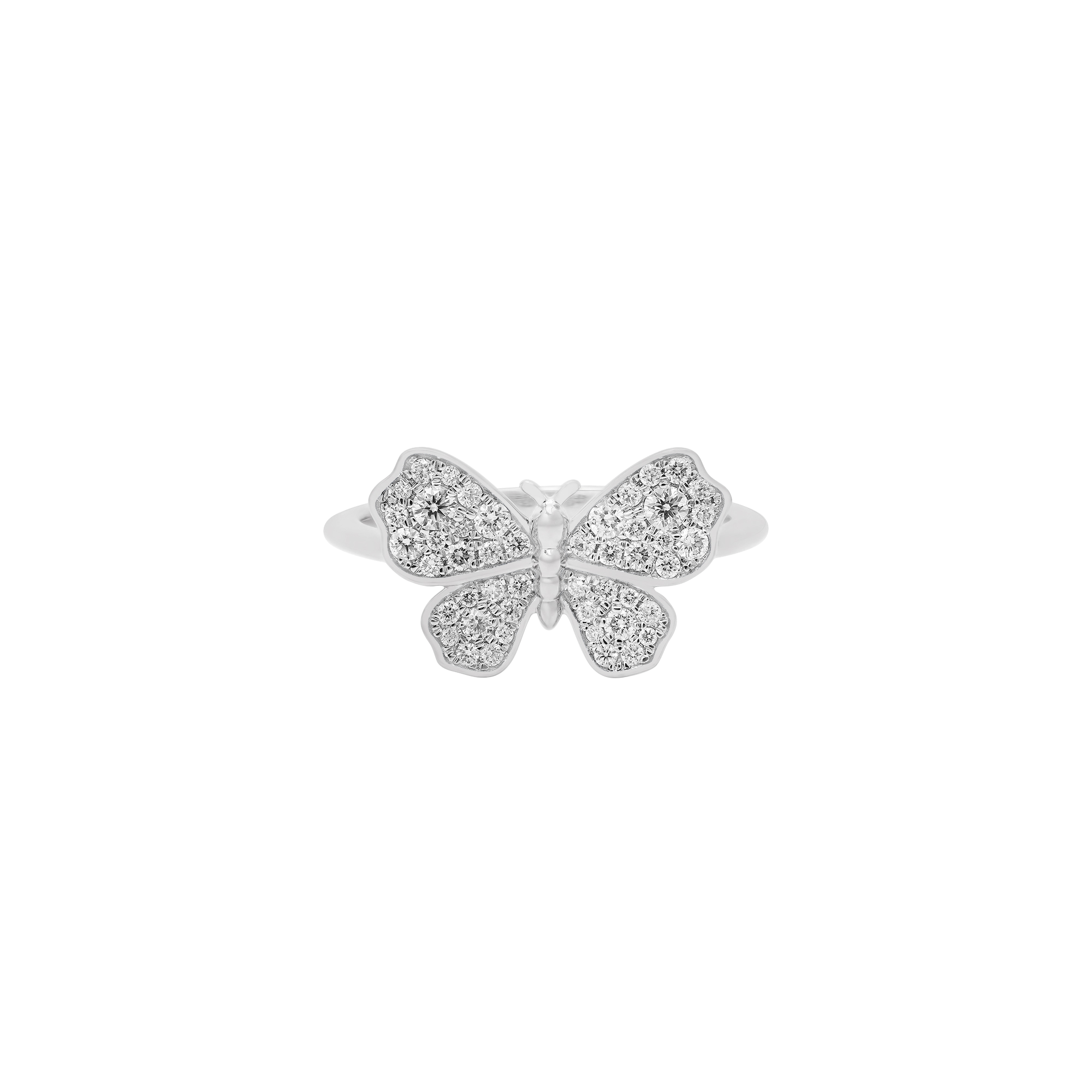 Butterfly Gold & Diamond Ring