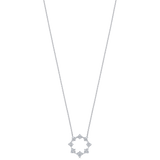 Dujour Gold Diamond Cluster Pendant Necklace