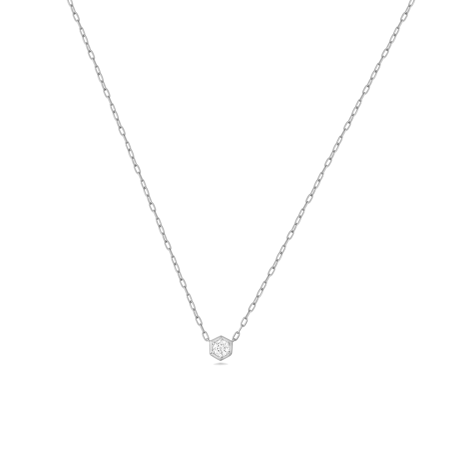 Honey Comb Gold and Diamond Necklace