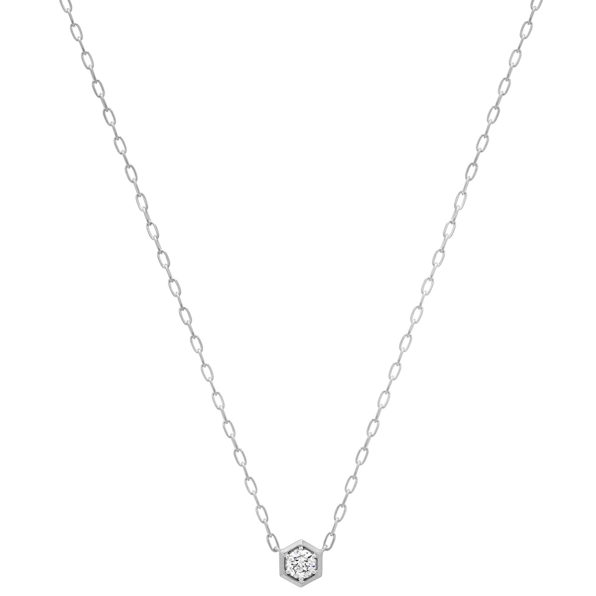 Honey Comb Gold and Diamond Necklace