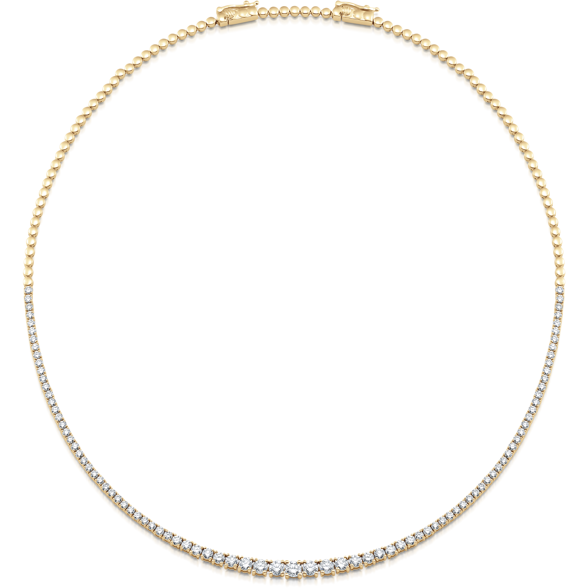 Isadora Gold Set Diamond Choker