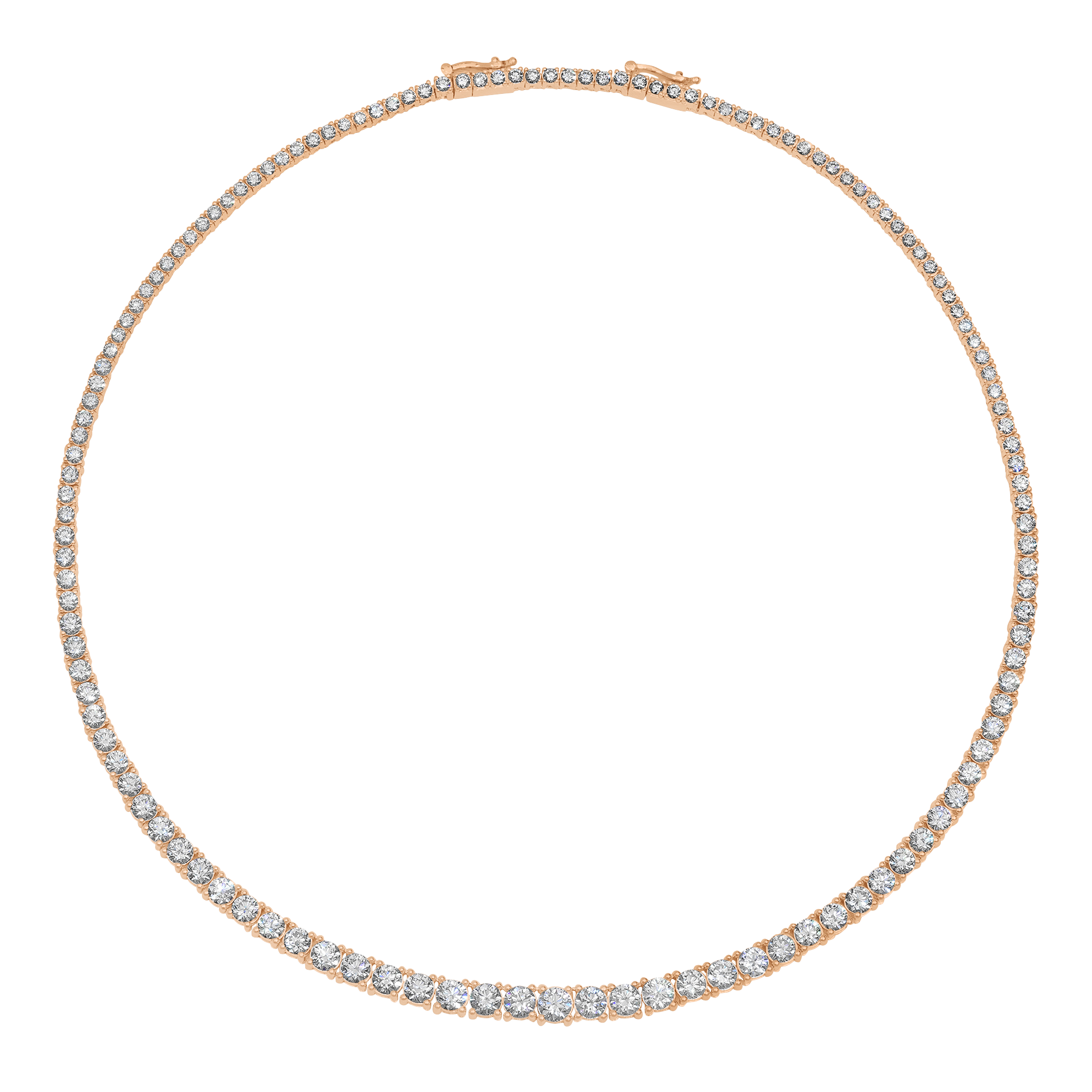 Isadora Eternity Large Diamond Necklace