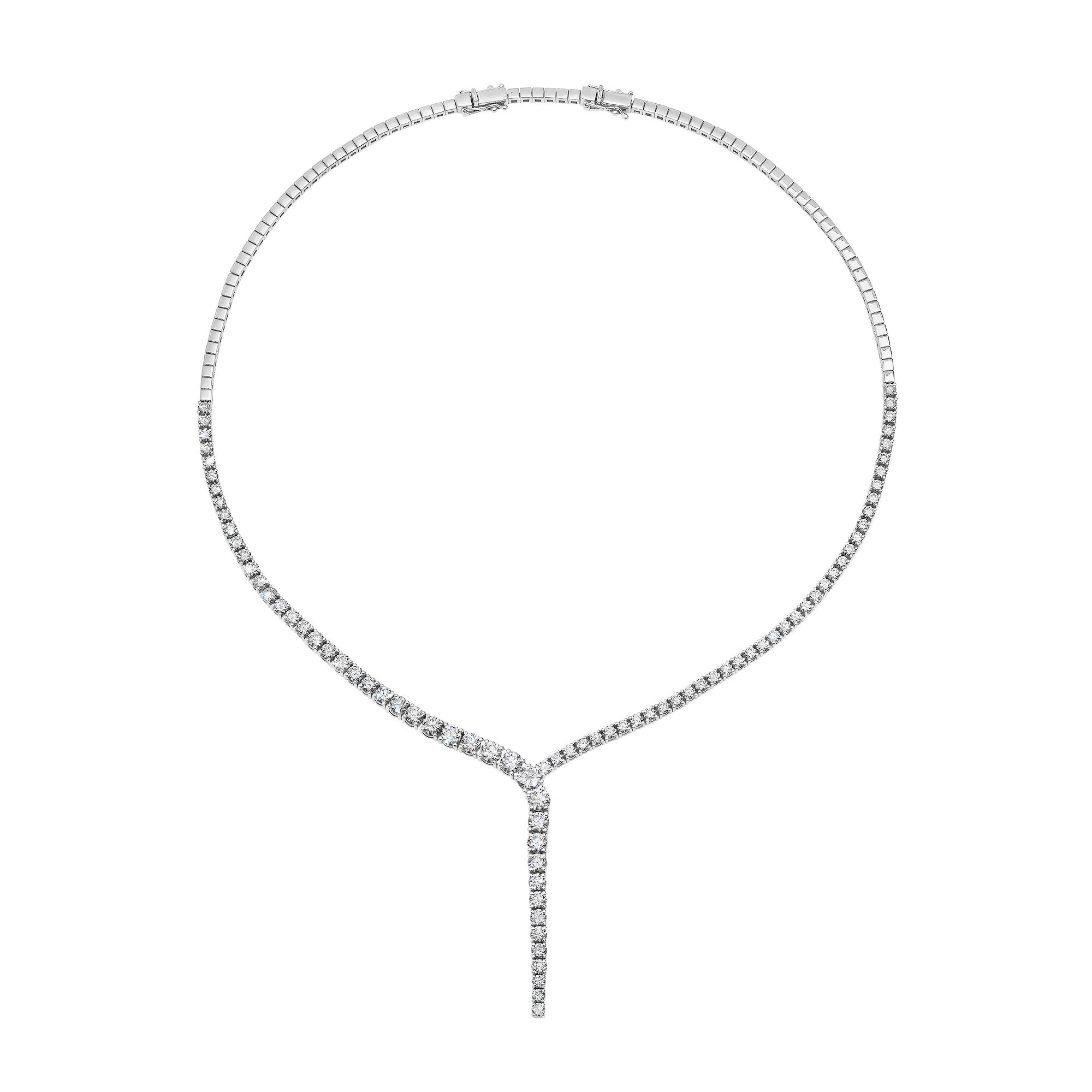 Isadora Gold & Diamond Eternity Drop Choker